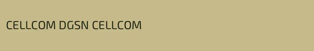 CELLCOM DGSN CELLCOM